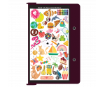 WhiteCoat Clipboard® - Wine Child Life Specialist Edition